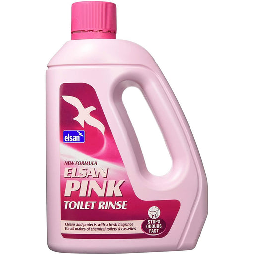 Elsan Toilet Fluid 2 Litres - Pink - UK Camping And Leisure