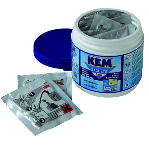 Fiamma Super Kem Toilet Chemical Bags Blue Sachets 15Pcs Caravan Motorhome 97310-023 UK Camping And Leisure