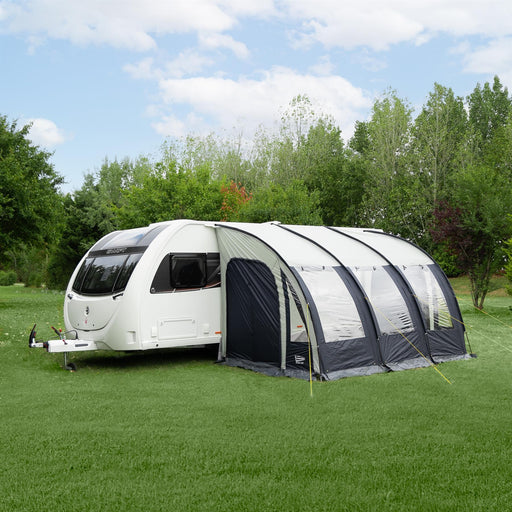 Leisurewize Awning Ontario 390 x 240cm Grey Caravan Camping Easy Assemble UK Camping And Leisure