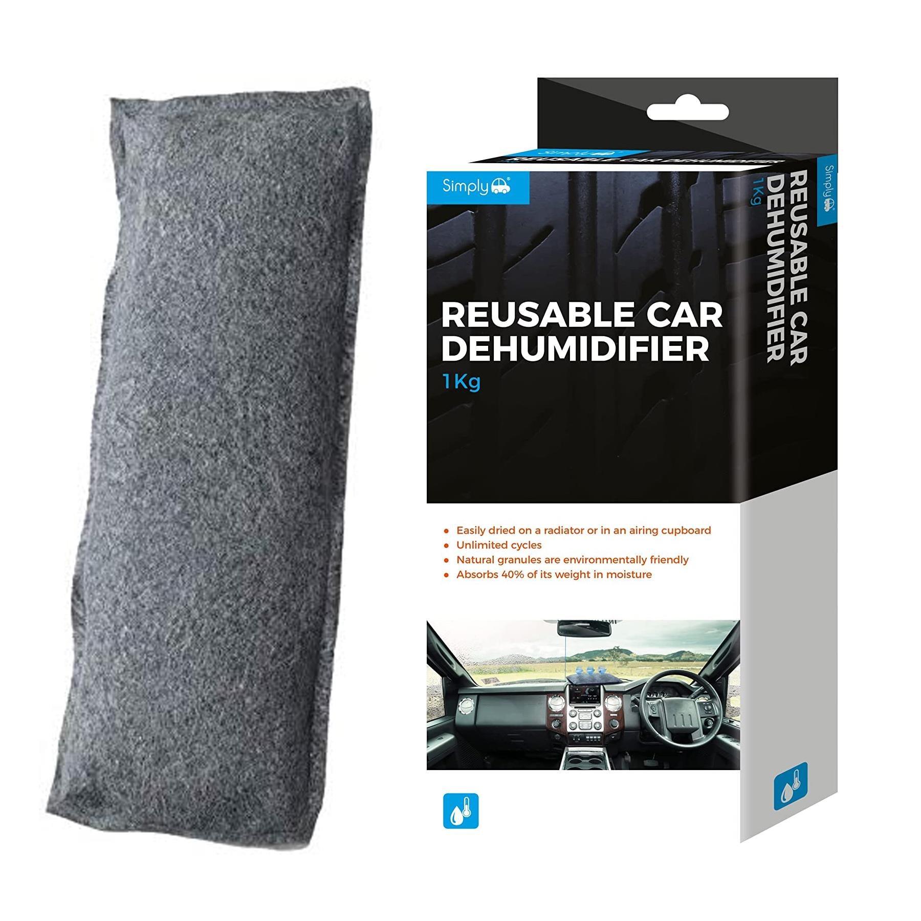 Simply 2 x 1kg Reusable Car Dehumidifier — UK Camping And Leisure