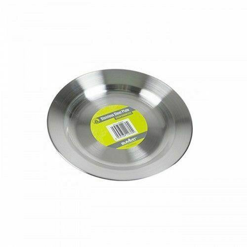 Summit Stainless Steel Bowl Camping Outdoor Park Hiking Travel 15cm Diameter UK Camping And Leisure