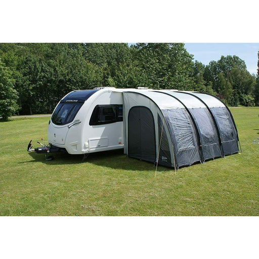 Leisurewize Ontario Ultimate Caravan Poled Porch Awning 390cm Charcoal 2022 - UK Camping And Leisure