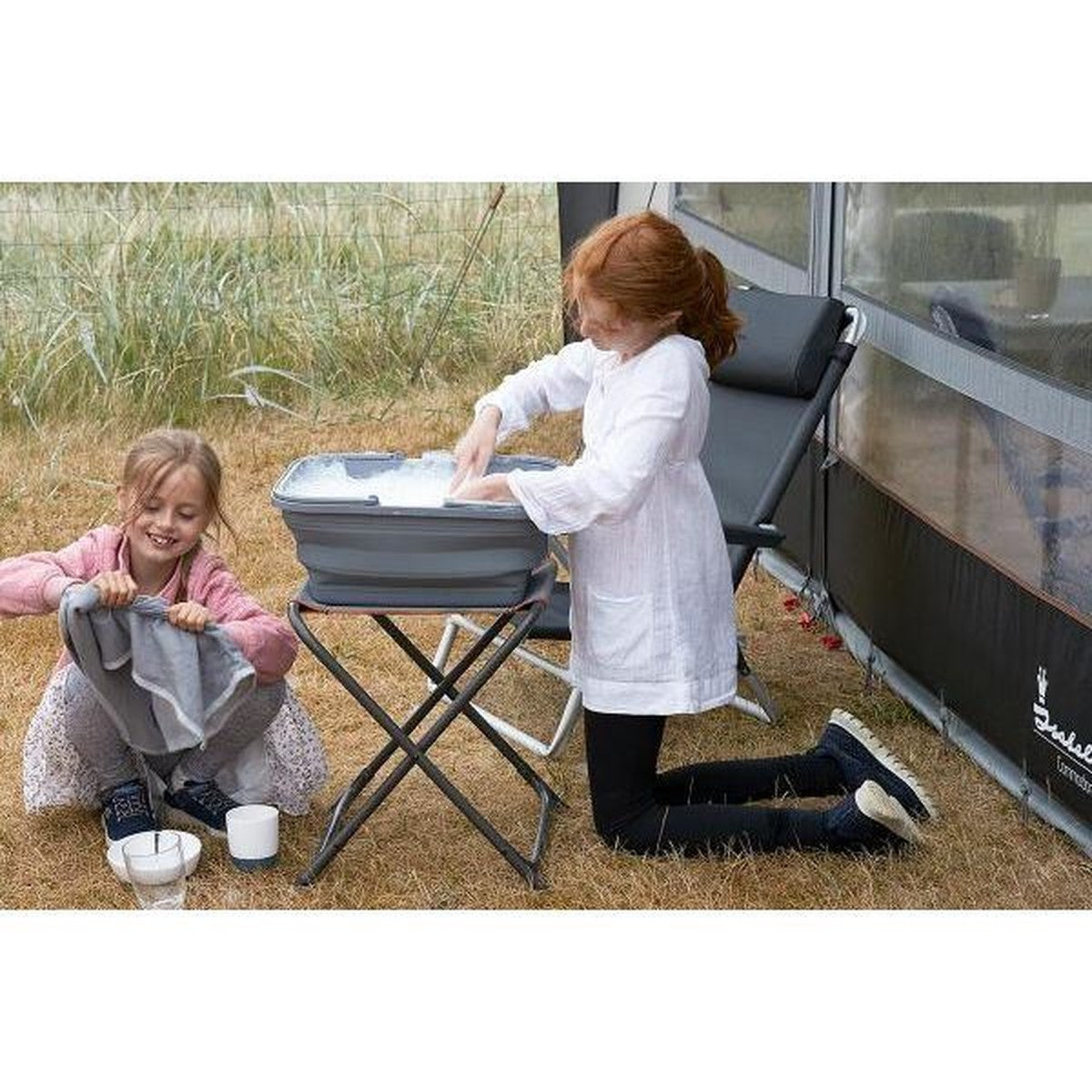 Washing Up - camping pans and pots for stoves and BBQs