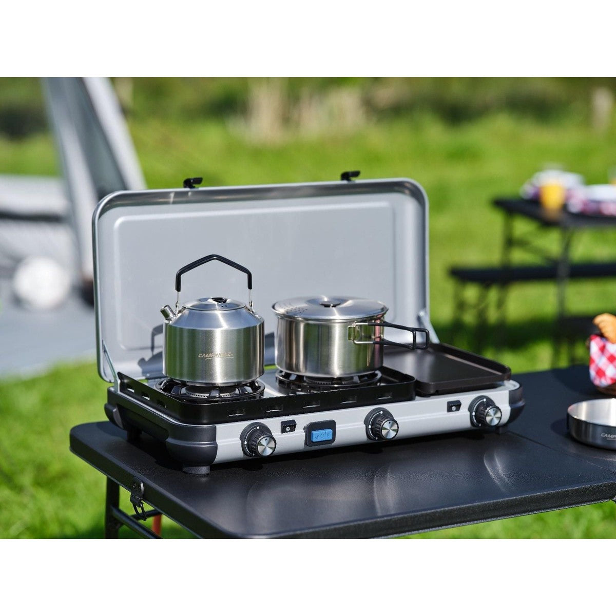 Pots, Pans & Oven Trays - camping pans and pots for stoves and BBQs
