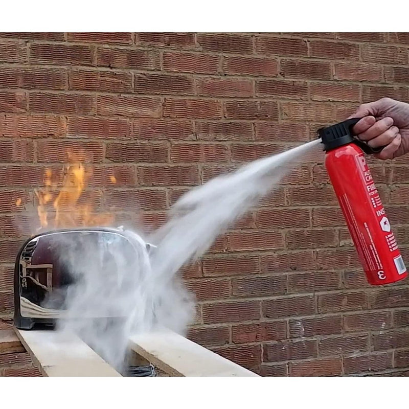0.6kg BC Dry Power Fire Extinguisher & Blanket Caravan Boat Home Fireblitz - UK Camping And Leisure