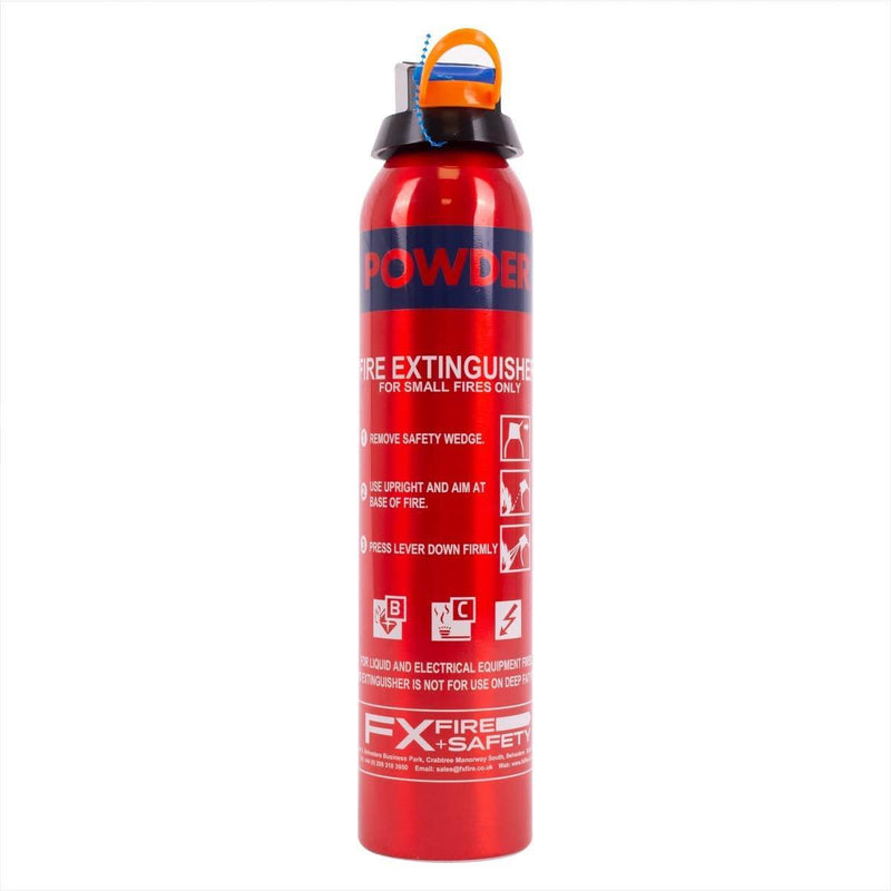 0.6kg BC Dry Power Fire Extinguisher & Blanket Caravan Boat Home Fireblitz - UK Camping And Leisure