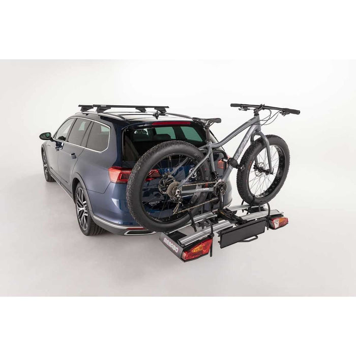 Menabo Antares 2 Tilting & Folding Bike Rack for Towbar (60kg Max.) Menabo - UK Camping And Leisure