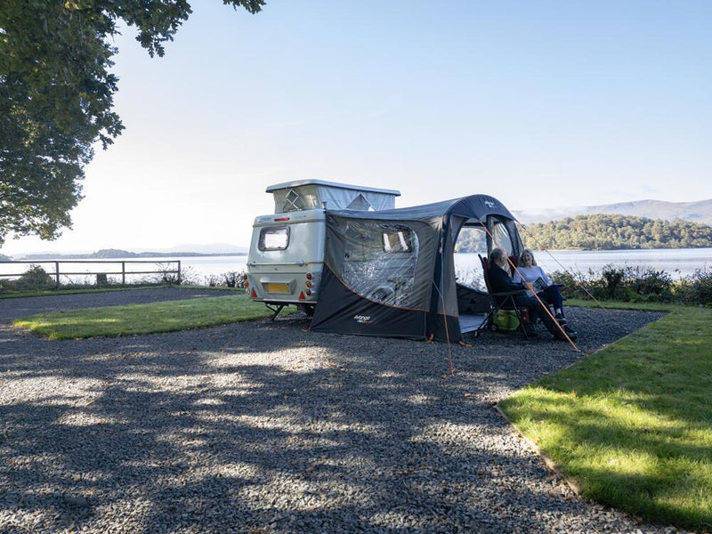 Vango Sunlight Air - Awning/Canopy for Campervans Low Cloud Grey | waterproof, lightweight, compact pack, inflatable