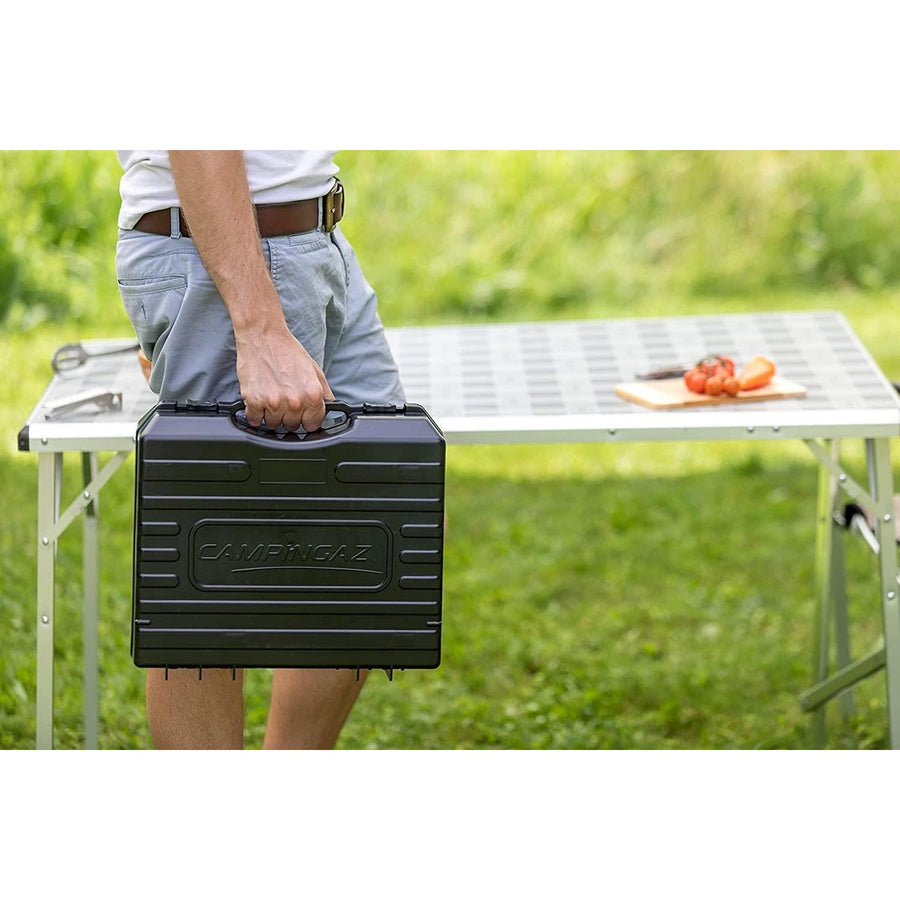 Campingaz Bistro 3 Grey Camping gas stove with Griddle Campingaz - UK Camping And Leisure