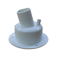 White 40mm Water Inlet for Caravan/Motorhomes