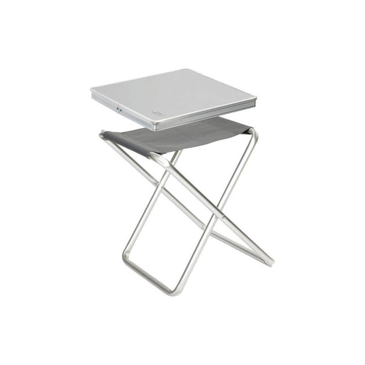 Bo-Camp Stool & Top Foldable Grey Bo-Camp - UK Camping And Leisure