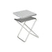 Bo-Camp Stool & Top Foldable Grey Bo-Camp - UK Camping And Leisure