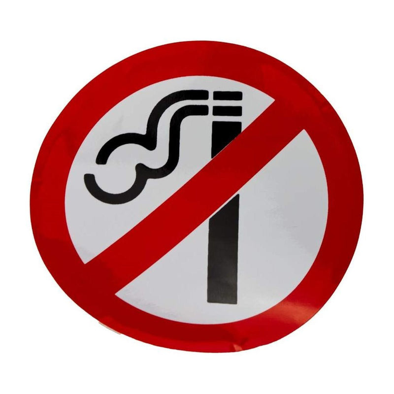 W4 Small No Smoking Sticker 37112 W4 - UK Camping And Leisure