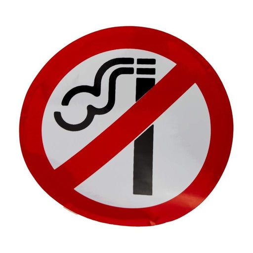 W4 Small No Smoking Sticker 37112 W4 - UK Camping And Leisure