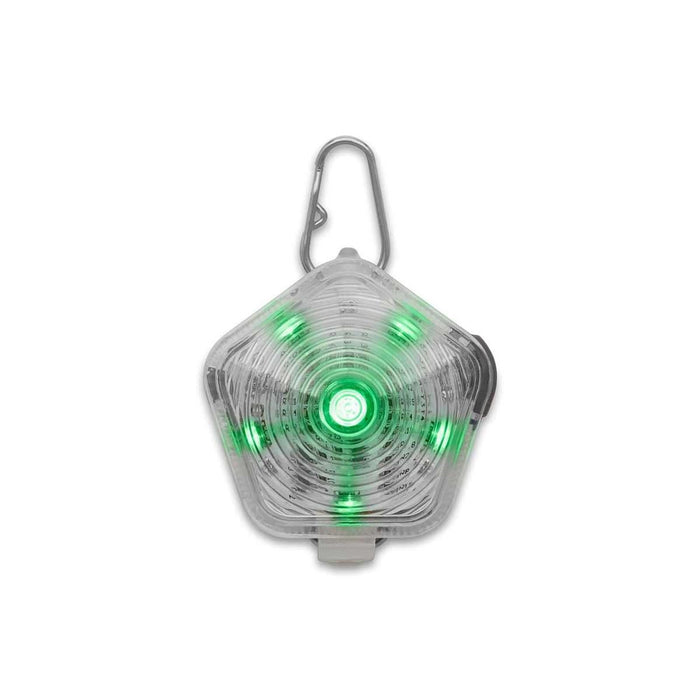 Ruffwear Beacon Dog Safety Light Clear Lake (One Size) Ruffwear - UK Camping And Leisure
