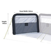 Maypole Single Panel Air Modular Windbreak Maypole - UK Camping And Leisure