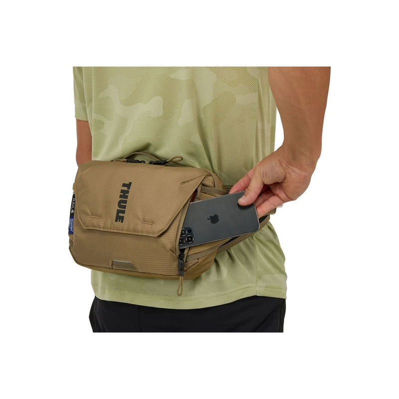 Thule Rail hydration hip pack 4L faded khaki Thule - UK Camping And Leisure