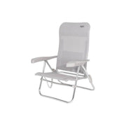 Crespo Beach Chair AL/205 Beige Crespo - UK Camping And Leisure