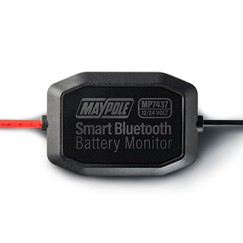 Maypole Bluetooth Smart Battery Health Monitor – 12/24V AGM, GEL, Lead Acid & Lithium Ion Batteries