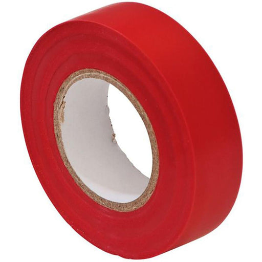 Insulation Tape / Roll Red 20m SupaLec - UK Camping And Leisure