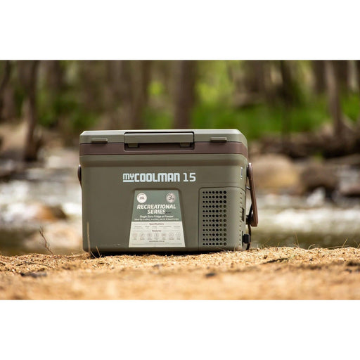 myCOOLMAN 15L Portable Fridge/Freezer Single Zone 12/24V DC + 240V AC Compact & Lightweight - View 2