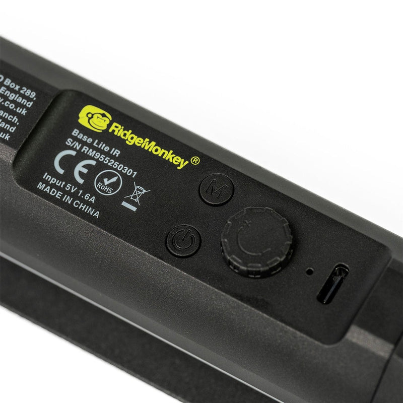 Ridgemonkey Base Lite IR - Rechargeable Light - Carp Fishing Camping Outdoors - Image 9 of 9 | Camping > Camping Accessories > Lights, Lanterns & Torches | UK Camping and Leisure
