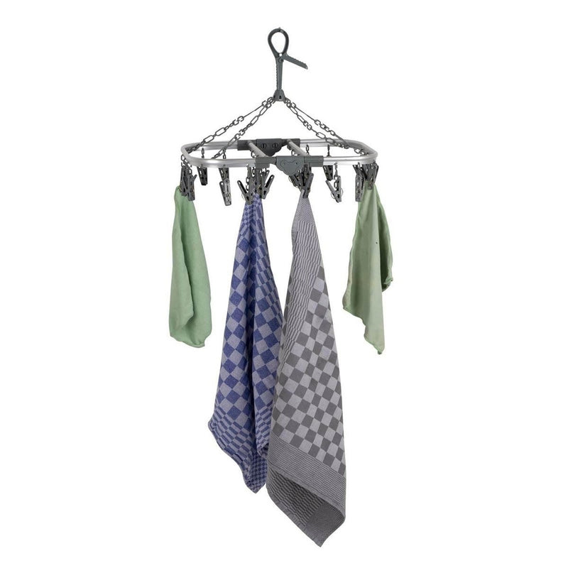 Bo-Camp Drying Carrousel Foldable Oval 20 Pegs Bo-Camp - UK Camping And Leisure