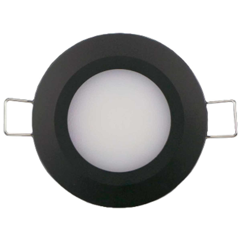 Slim Black LED Downlight for Recess Mount (Warm White/Touch Dimmable) Aten Lighting - UK Camping And Leisure