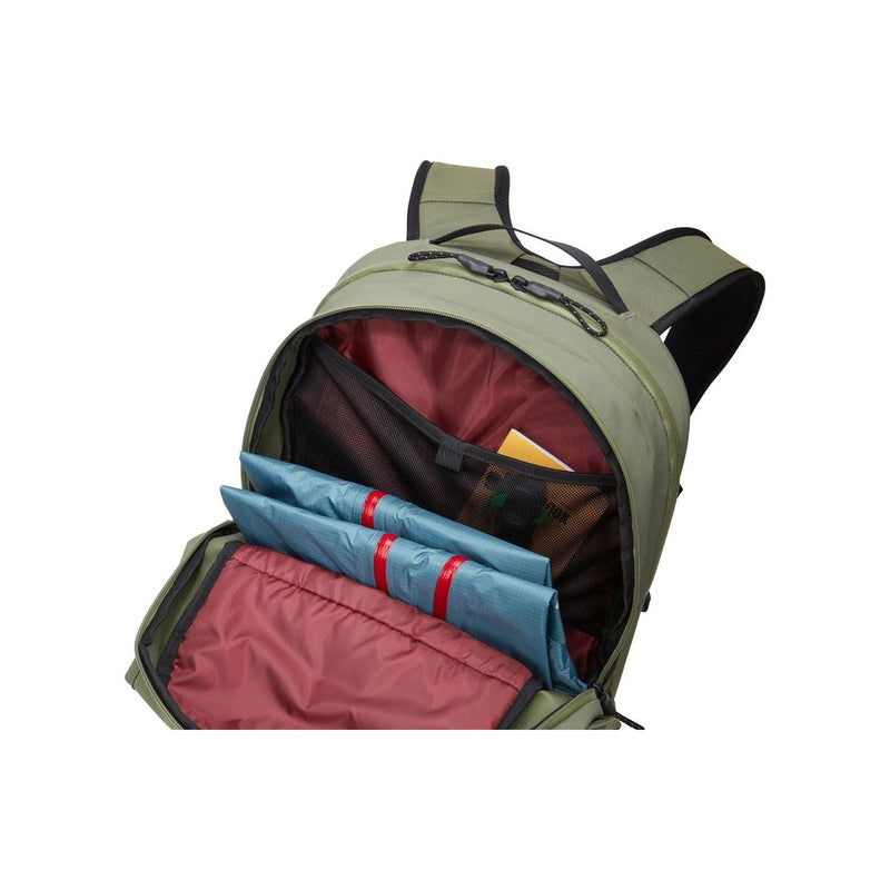 Thule Paramount Commuter Rucksack 27L Olivine Green Cycling Backpack Thule - UK Camping And Leisure