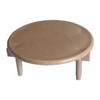 Mesh Floor Vent Cover in Beige for Caravan/Motorhome