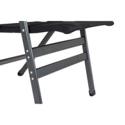 Crespo Chair XL AP/238 Air Deluxe Black Crespo - UK Camping And Leisure