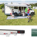 Fiamma Polar White F45S 350 Awning Evergreen Fabric Fiamma - UK Camping And Leisure