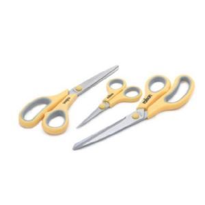 Rolson 3 Piece Cushion Grip Scissors 64469 UK Camping And Leisure - UK Camping And Leisure