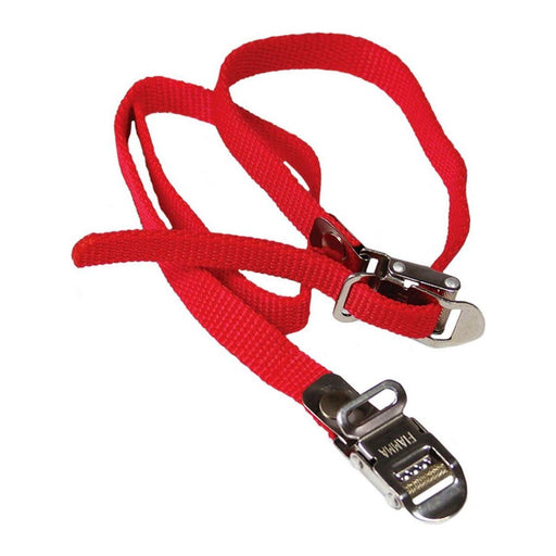 Fiamma Strap Kit Red Pair for Secure Bike Transport Fiamma - UK Camping And Leisure