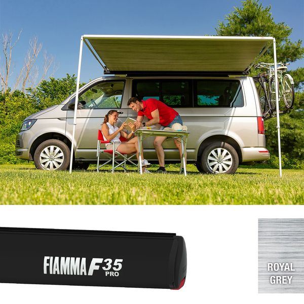 Fiamma F35 Pro Deep Black 18M Royal Grey 06458-01R