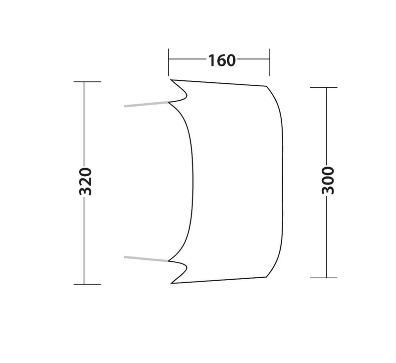 Outwell Lounge Tent Lounge Connector Medium