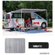 Fiamma F35 Pro 250 Awning Deep Black Case Royal Grey Fabric Campervan Caravan Fiamma - UK Camping And Leisure