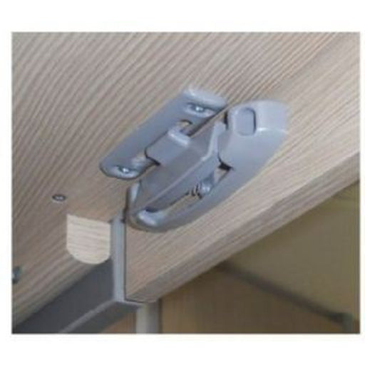 W4 Cupboard/Locker Door Catch Ash Grey 37851 UK Camping And Leisure - UK Camping And Leisure