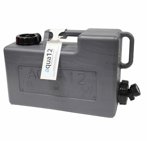 Aqua 12 Fresh Water Container 12L Aq12 UK Camping And Leisure - UK Camping And Leisure