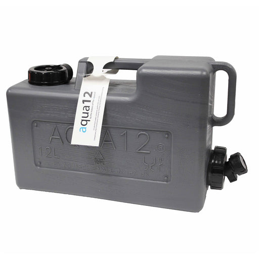 Aqua 12 Fresh Water Container 12L Aq12 UK Camping And Leisure - UK Camping And Leisure