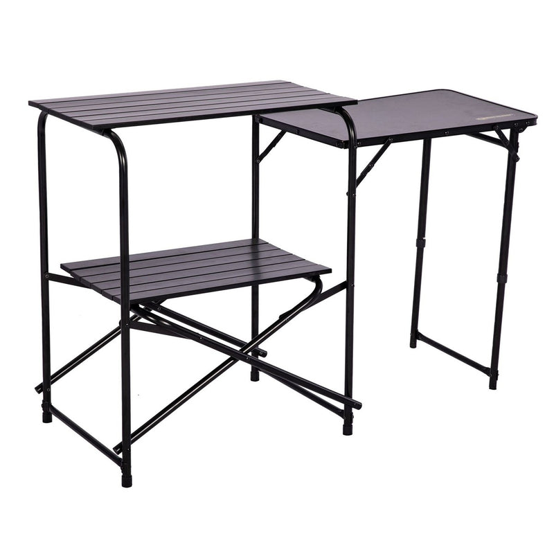 Quest Rosemary Camping Kitchen Stand (black) Quest - UK Camping And Leisure