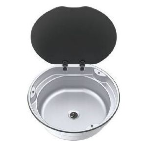 Series 30 Bowl Round Black Lid SBL3051SP UK Camping And Leisure - UK Camping And Leisure