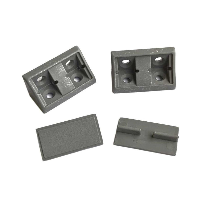 Double Corner Joint Body and Lid in Grey AG - UK Camping And Leisure