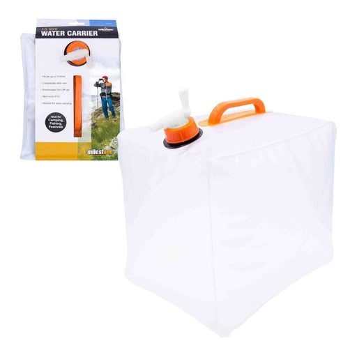 15L Collapsible Water Carrier 65870 Milestone Camping - UK Camping And Leisure