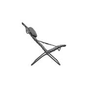 Crespo Lounger AP/262 Tex Comfort Light Grey Crespo - UK Camping And Leisure