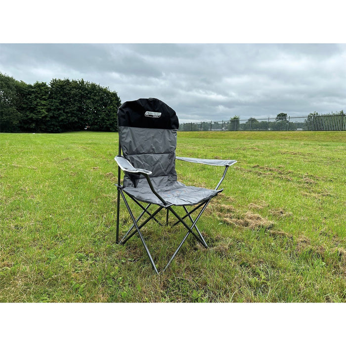 Autograph Concert Chair Black Edition F2050BL Quest - UK Camping And Leisure