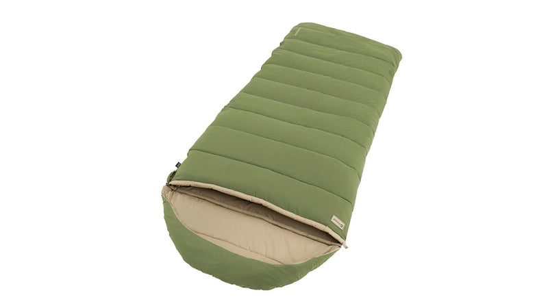 Outwell Constellation Green Single Sleeping Bag | camping sleeping bag
