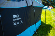Olpro The Stafford Poled Tent 8 Berth Poled Family Tent | blackout, sewn-in groundsheet, 5000mm, shelter