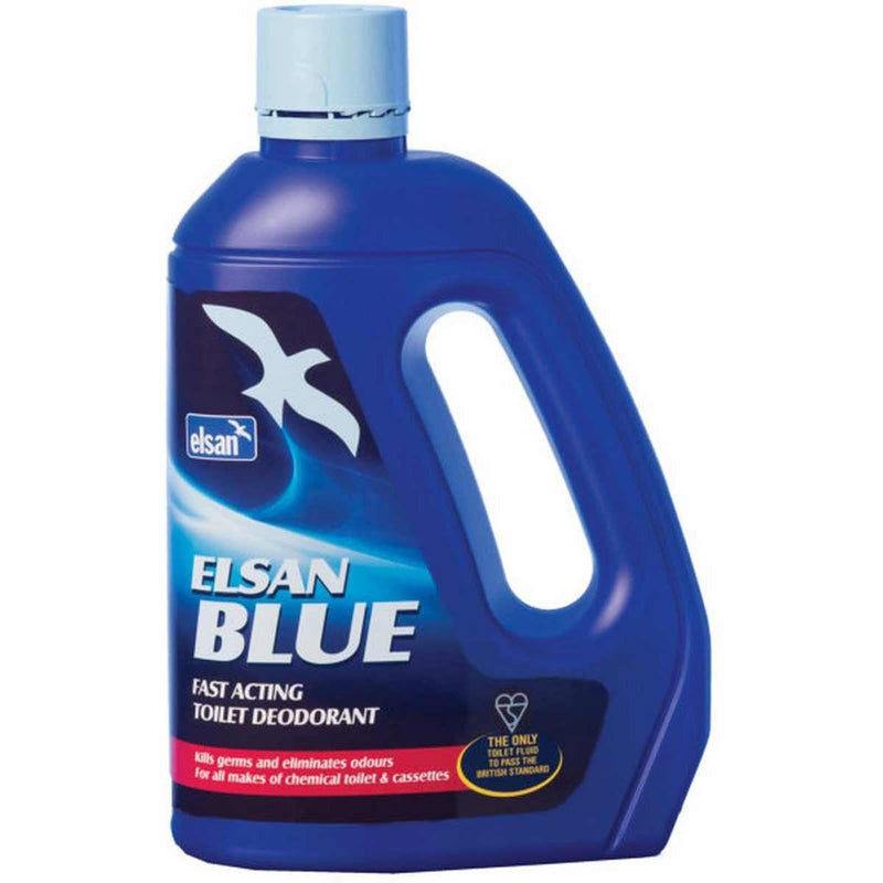 Elsan Blue Toilet Fluid Chemical Cleaner Caravan Motorhome Boat 4L Free Delivery ELSAN