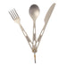 Vango Titanium Cutlery Set Titanium Vango - UK Camping And Leisure